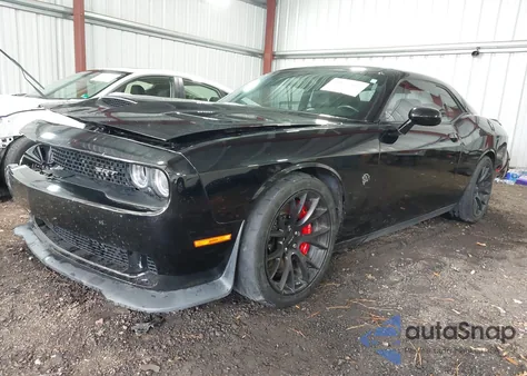 2016 Dodge Challenger Srt Hellcat из США, поврежденный, VIN 2C3CDZC94GH314731